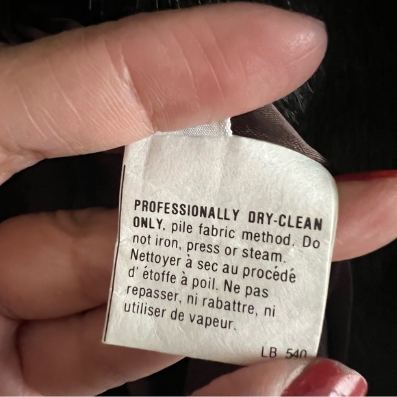 Vintage Fur coat Black, Size 20w - Picture 10 of 12